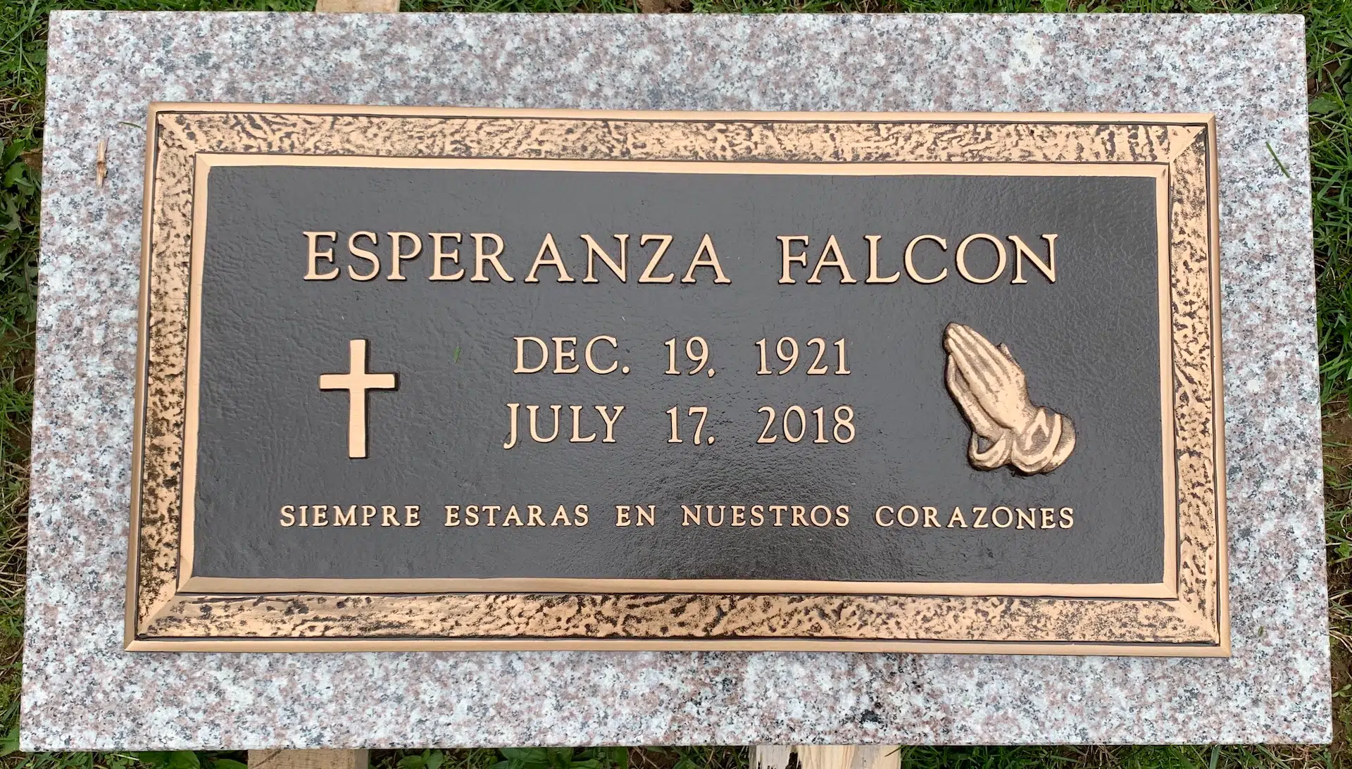 Bronze Bronze Plaque hand-carved by Bronze Plaque Shop in NJ — image 2