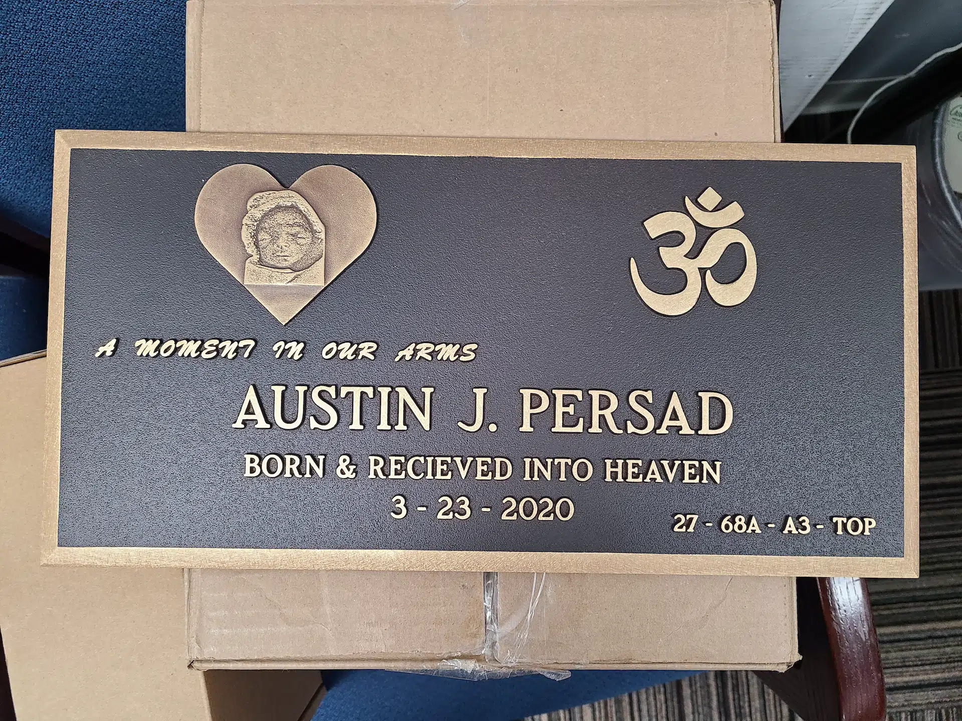 Bronze Bronze Plaque hand-carved by Bronze Plaque Shop in NJ — image 6